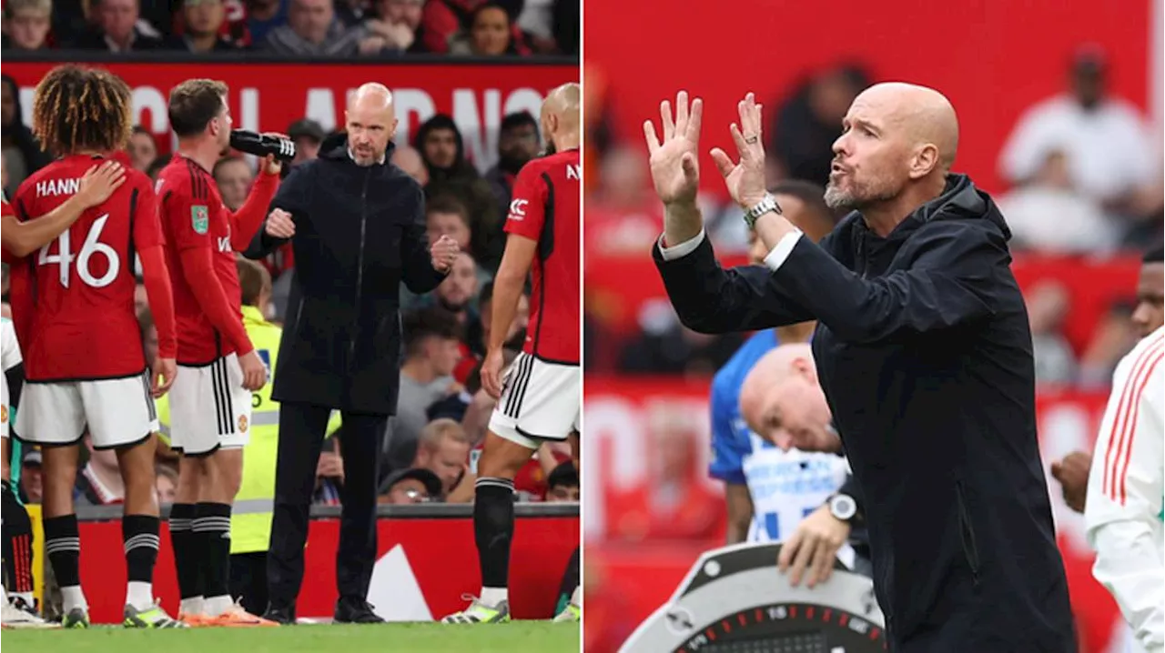 Man Utd players completely ignored Erik ten Hag's pre-match message vs Newcastle