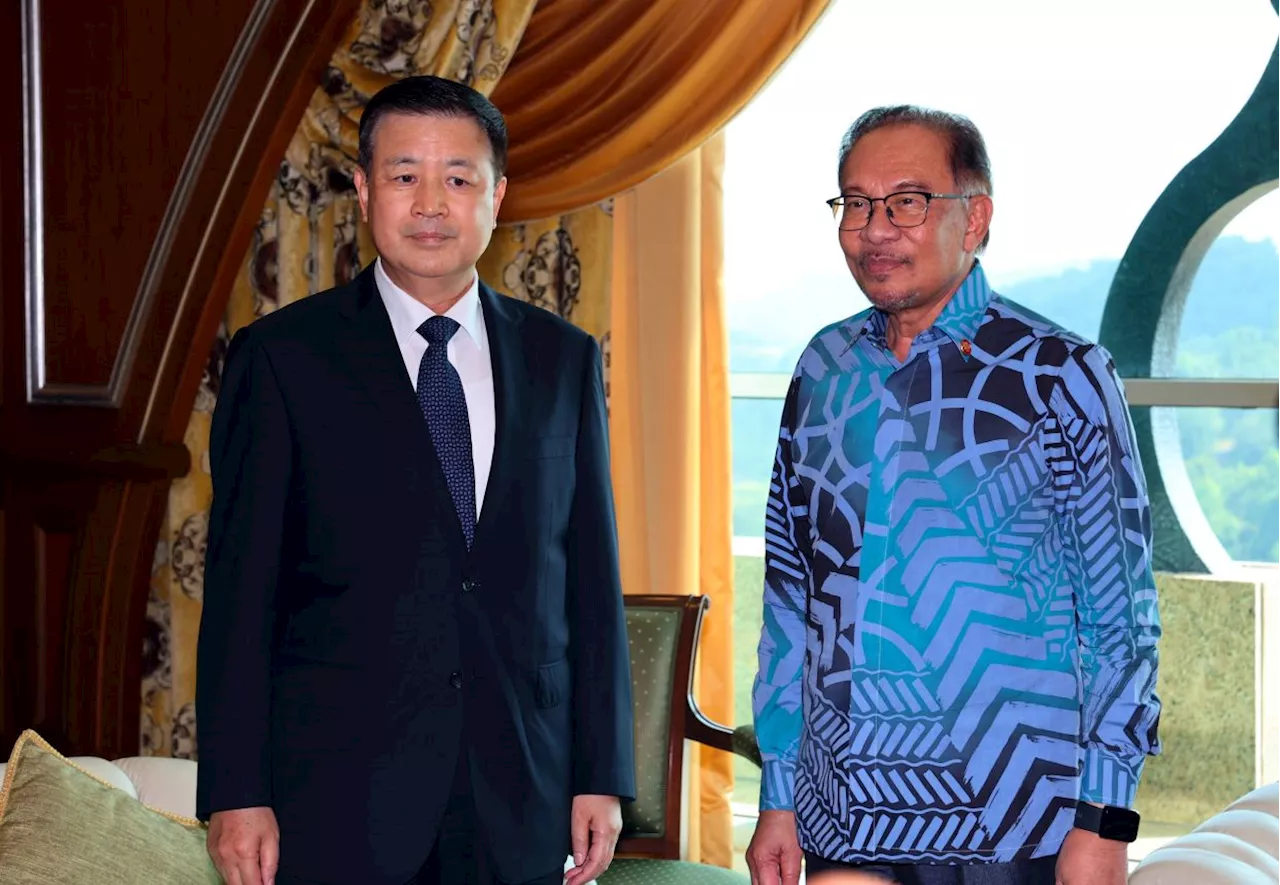 Anwar receives courtesy call from China's Public Security Minister