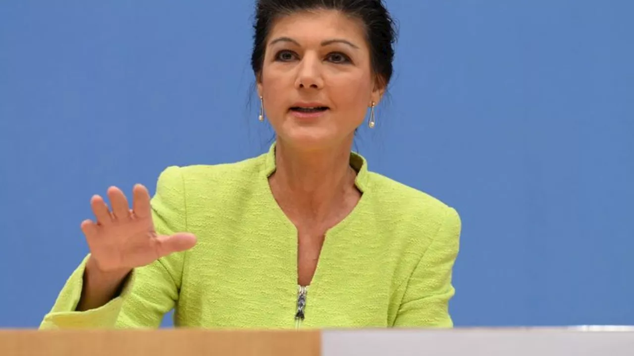 ARD-'Deutschlandtrend': Jeder Dritte sieht Wagenknecht-Parteigründung positiv