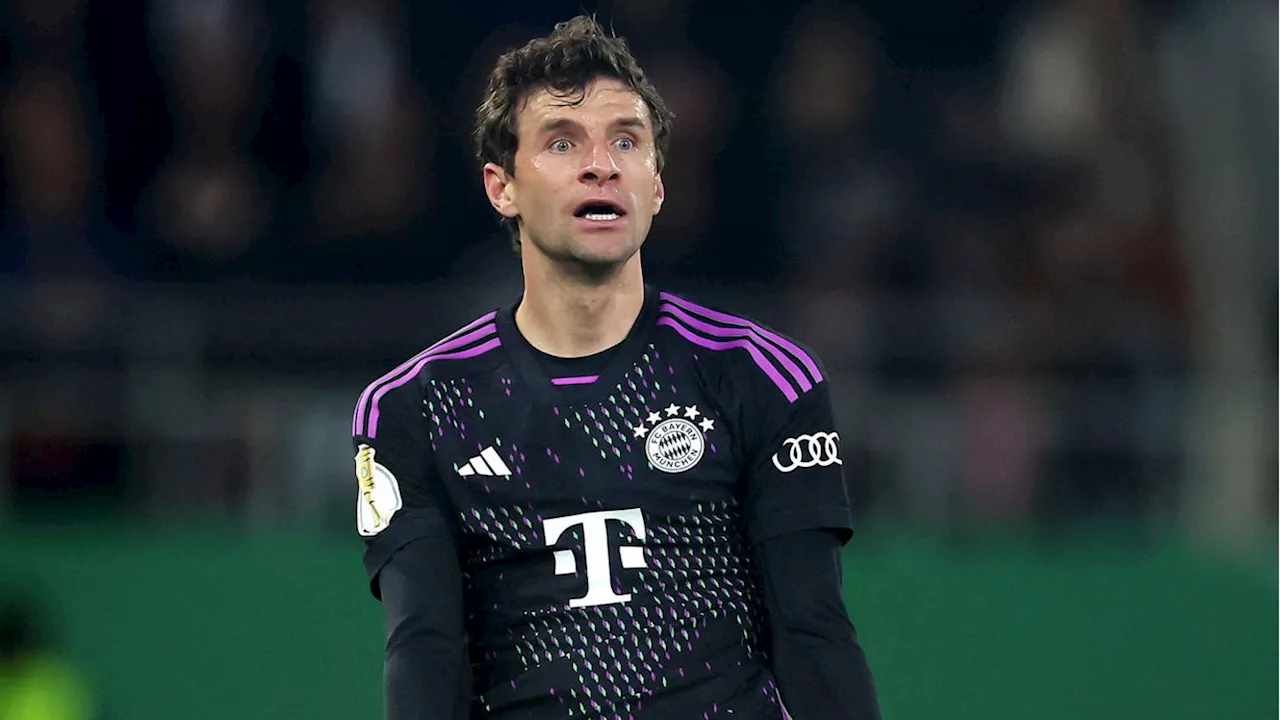 Nach Bayern-Debakel im Pokal: Thomas Müller kritisiert Mitspieler