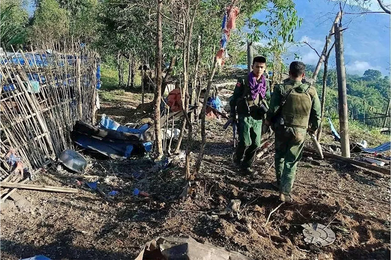 Myanmar military says it has lost control of strategic border town