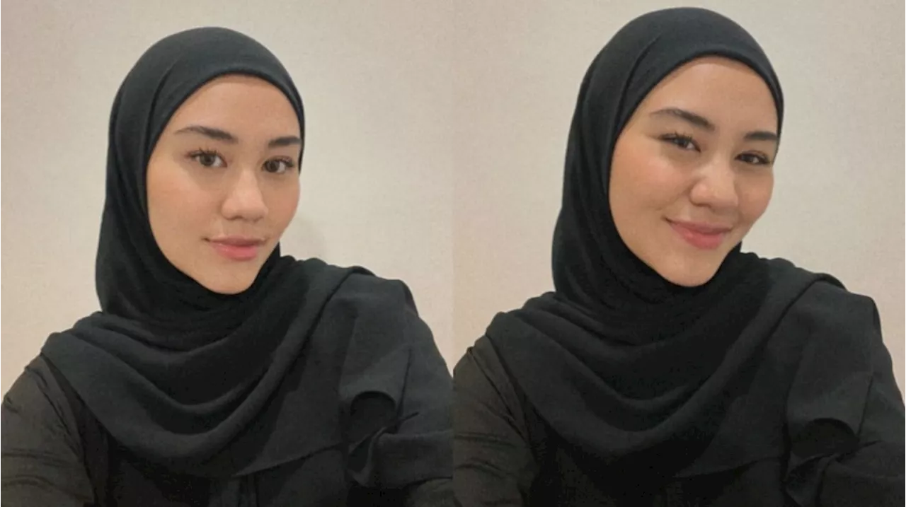 Aaliyah Massaid Pamer Pesona Pakai Hijab Hitam, Komentarnya Masya Allah Semua!