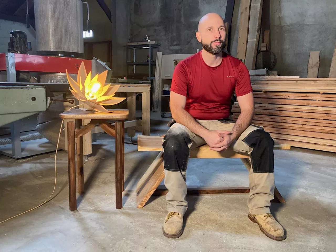 « Le bois est vivant » : cet ébéniste bergeracois expose au carrousel du Louvre à Paris