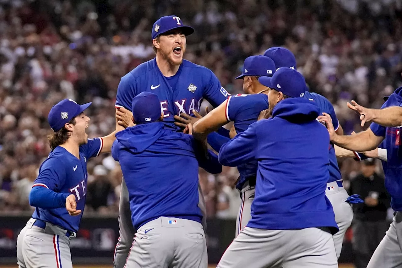 Texas Rangers win first World Series title