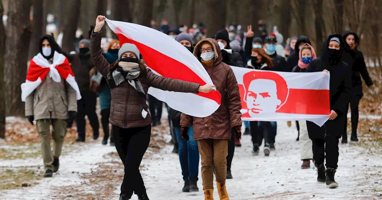 Demokrater i Belarus hoppas på Ukraina