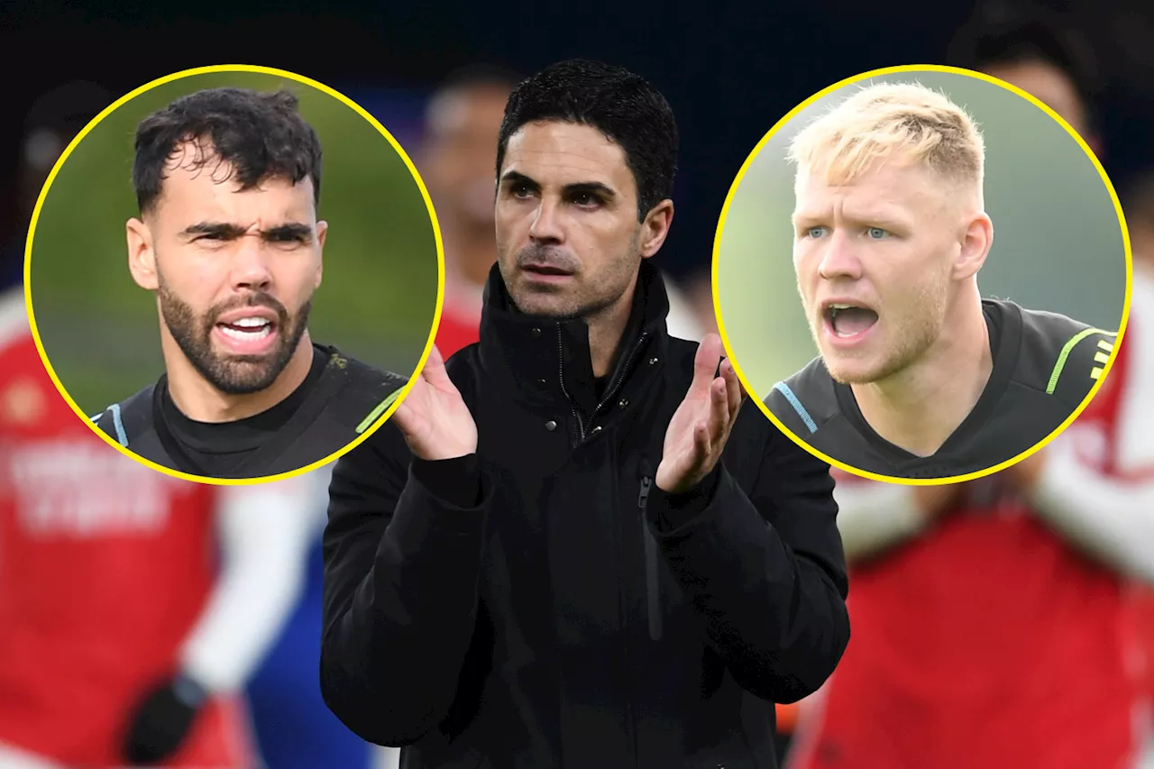 Mikel Arteta has caused goalkeeping ‘problem’ with Arsenal tipped to let go of either Aaron Ramsdale or Dav...