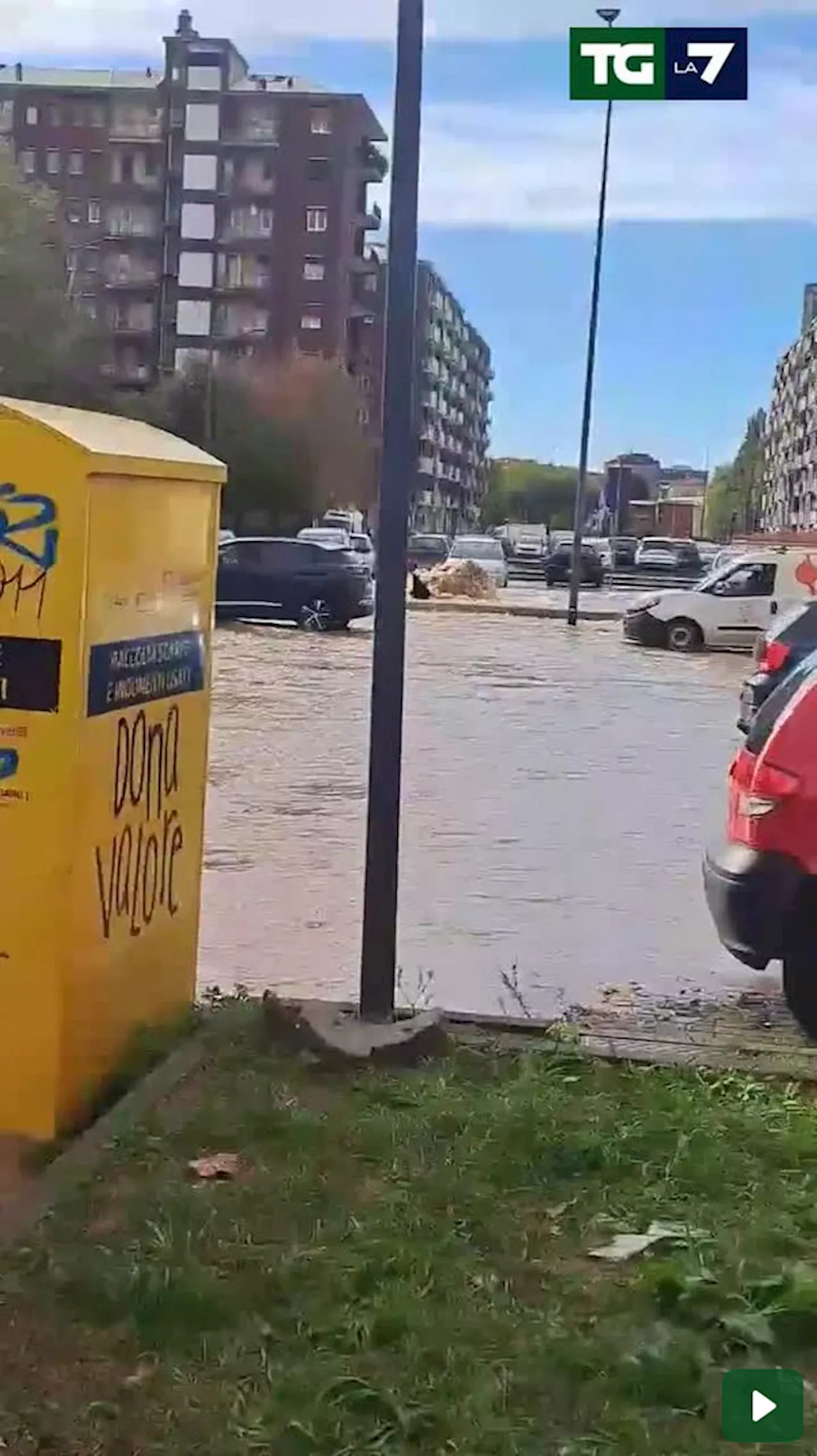 Milano, si teme un'altra inondazione del Seveso per le forti piogge