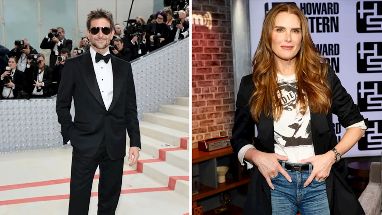 Bradley Cooper is Brooke Shields' guardian angel