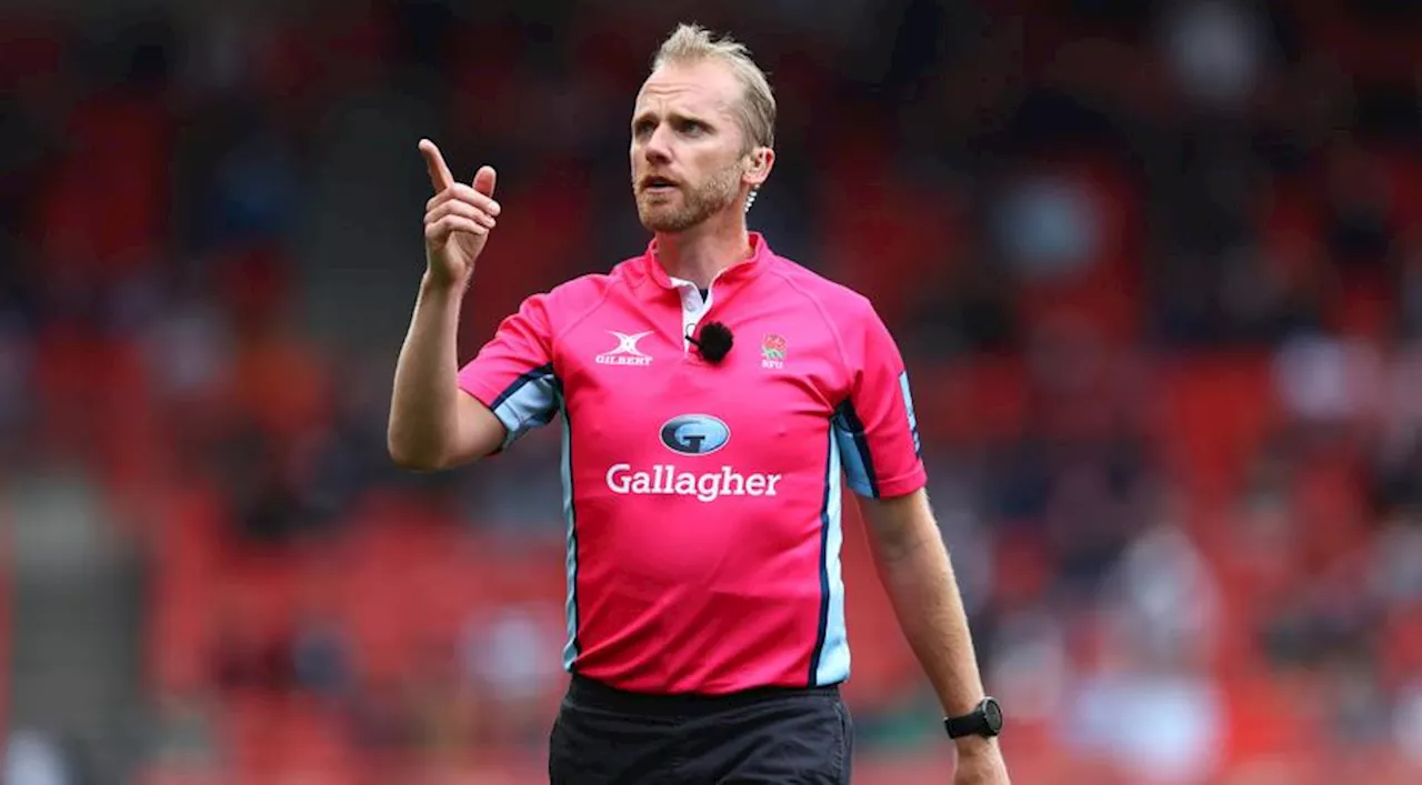 BREAKING: Rugby World Cup final referee Wayne Barnes retires