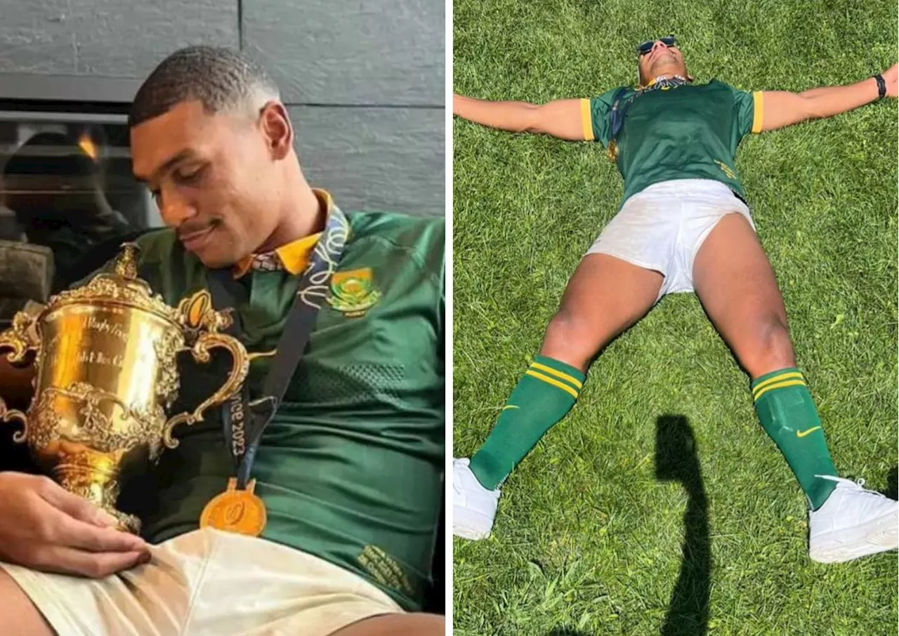 ‘Jack Grealish of Springboks’: Damian Willemse REFUSES to take off his RWC kit [watch]