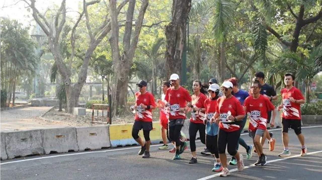 Istri jadi Inspirasi Berlari di GBK: Agar Semangat Juang Kuat Jelang Pemilu