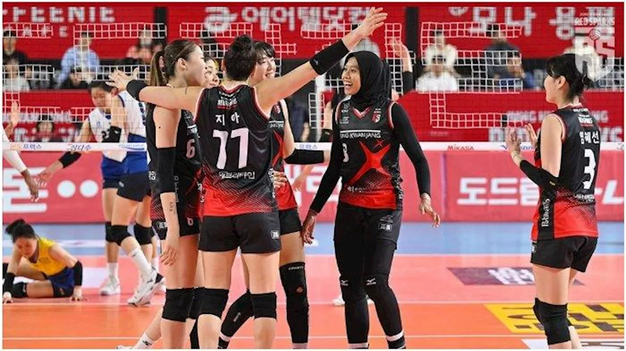 Link Live Hasil Liga Voli Korea, Tim Megawati Hangestri vs Hi Pass Mulai Jam 17.00 WIB