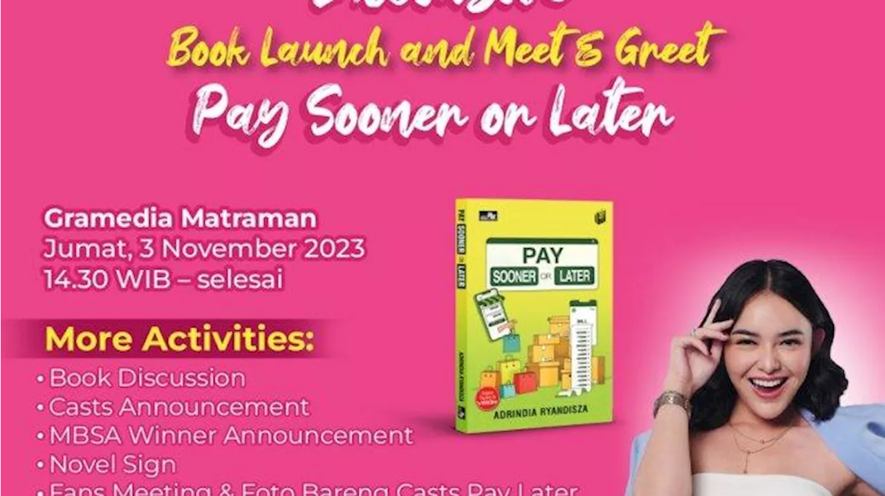 Peluncuran Novel Pay Later serta Meet and Greet dengan Amanda Manopo di Gramedia Matraman