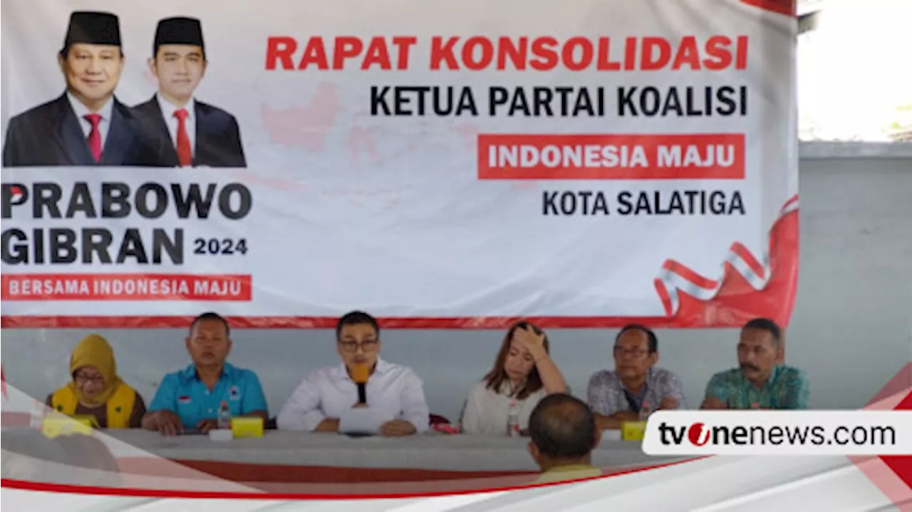 Gelar Konsolidasi, Koalisi Indonesia Maju Siap Amankan Suara Prabowo-Gibran di Salatiga