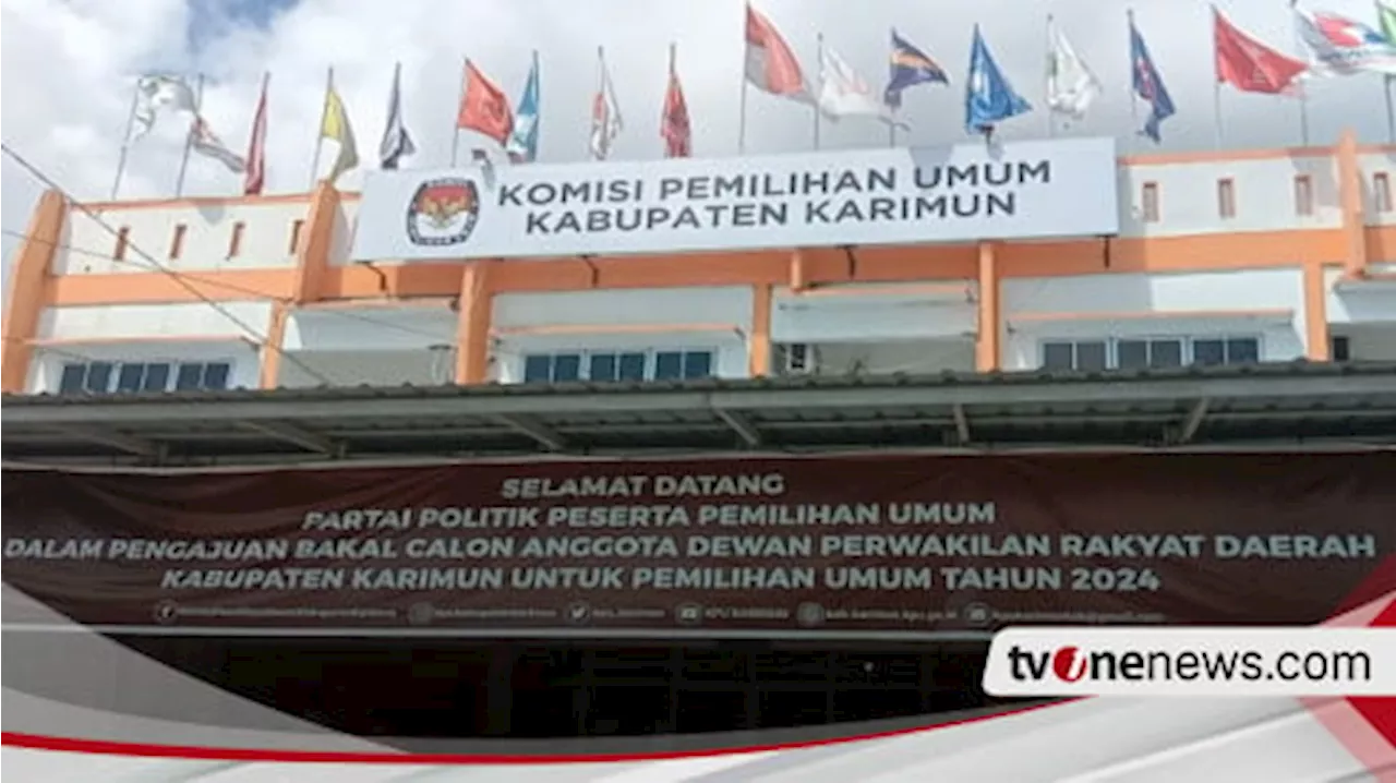 KPU Karimun Akan Tetapkan Daftar Calon Tetap Pileg 2024