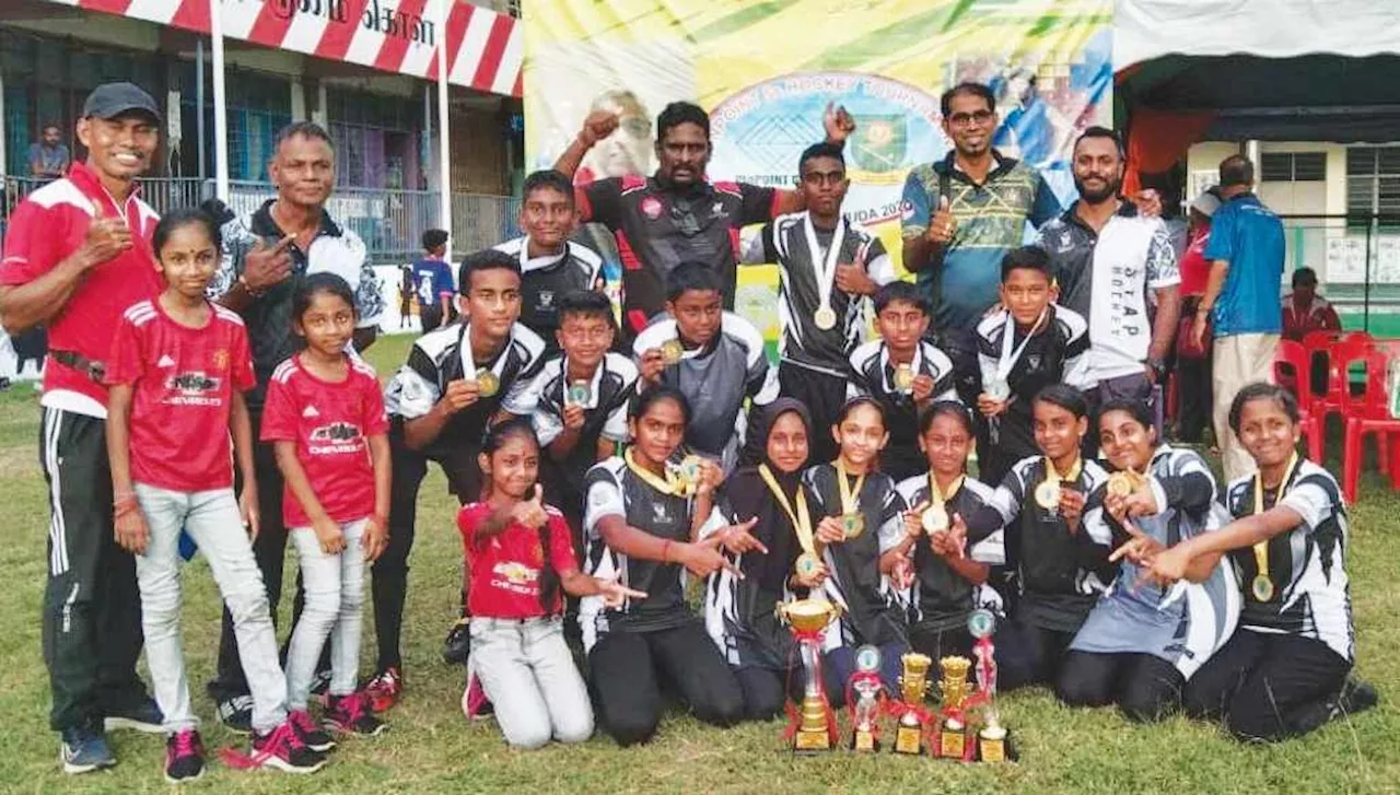 SJKT Arumugam Pillai juara hoki