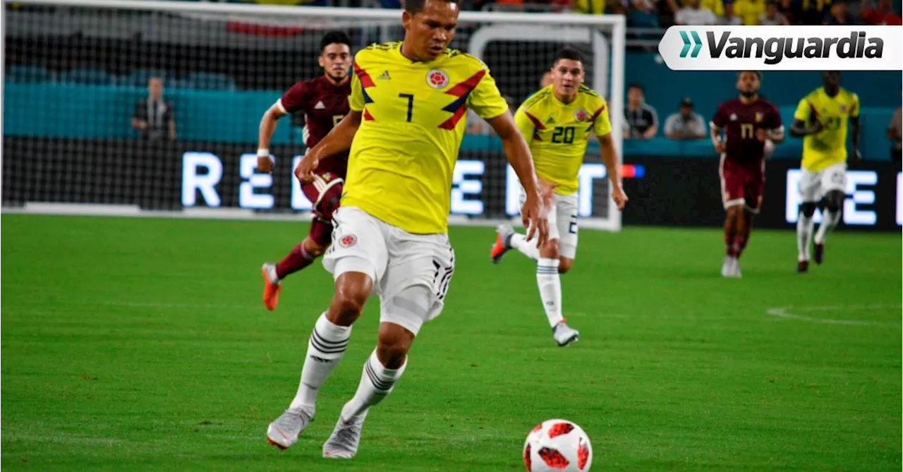 ¿Vuelve Carlos Bacca a la selección Colombia para los partidos ante Brasil y Paraguay?