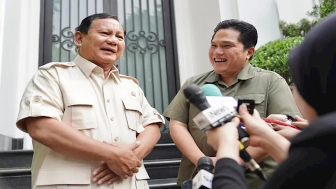 Erick Thohir Dinilai Buat Potensi Kemenangan Prabowo-Gibran di Pilpres Meningkat