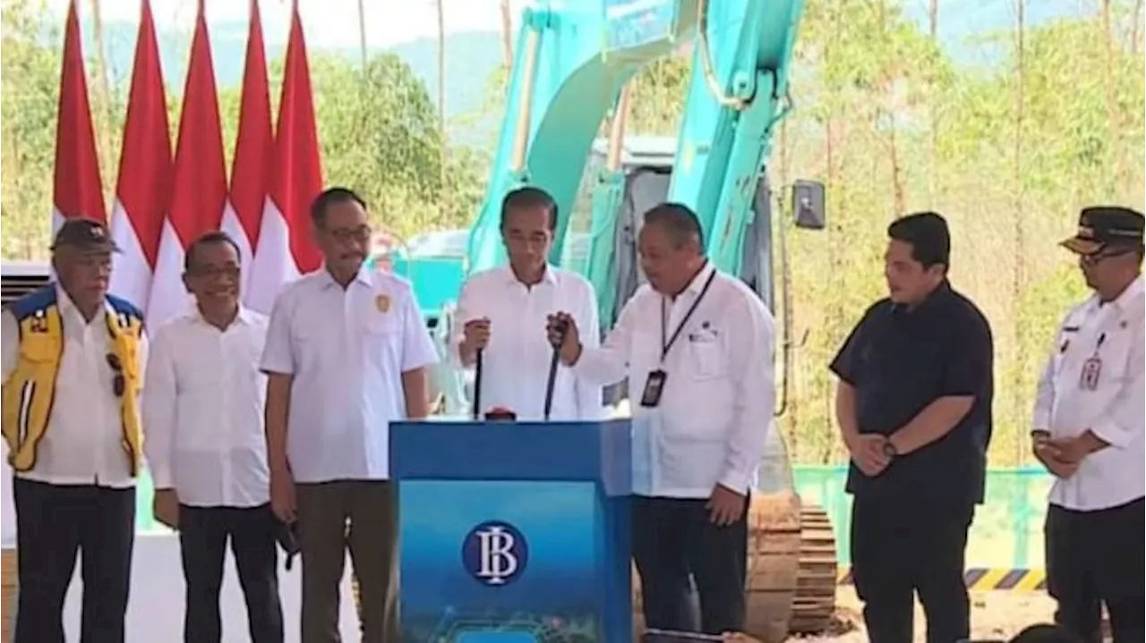 Groundbreaking Kantor Bank Indonesia, Jokowi Pede Investasi ke IKN Makin Deras