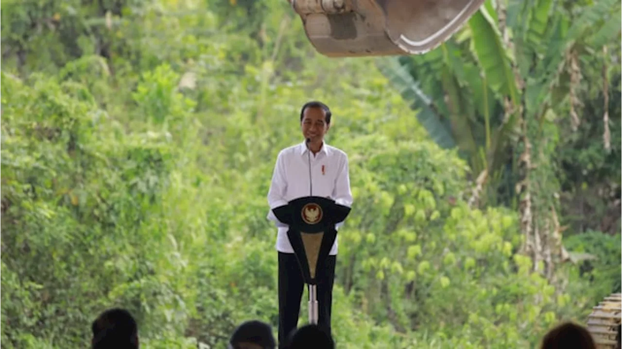 Maraton Groundbreaking Proyek Fasilitas Umum di IKN, Jokowi Jawab Kekhawatiran ASN