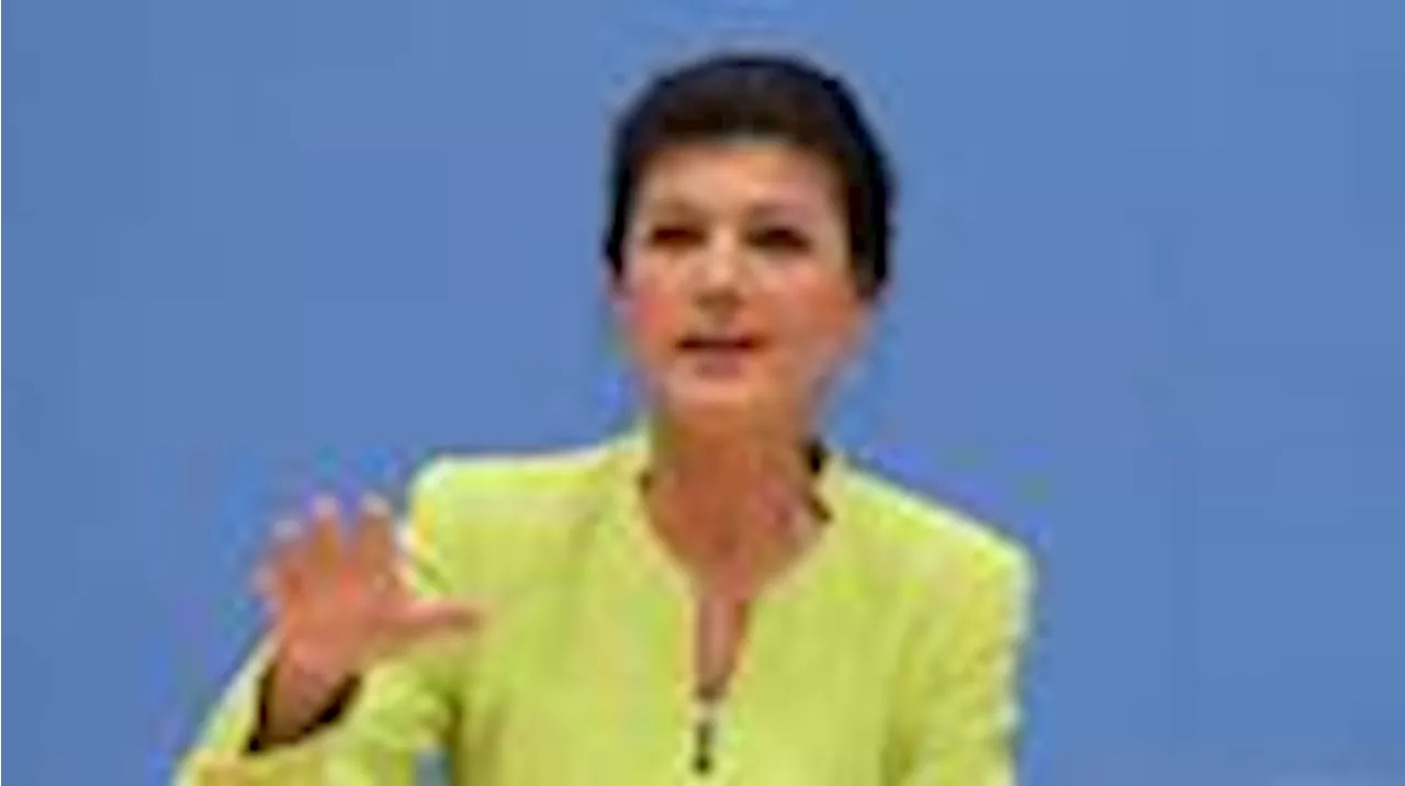 Jeder Dritte sieht Wagenknecht-Parteigründung positiv