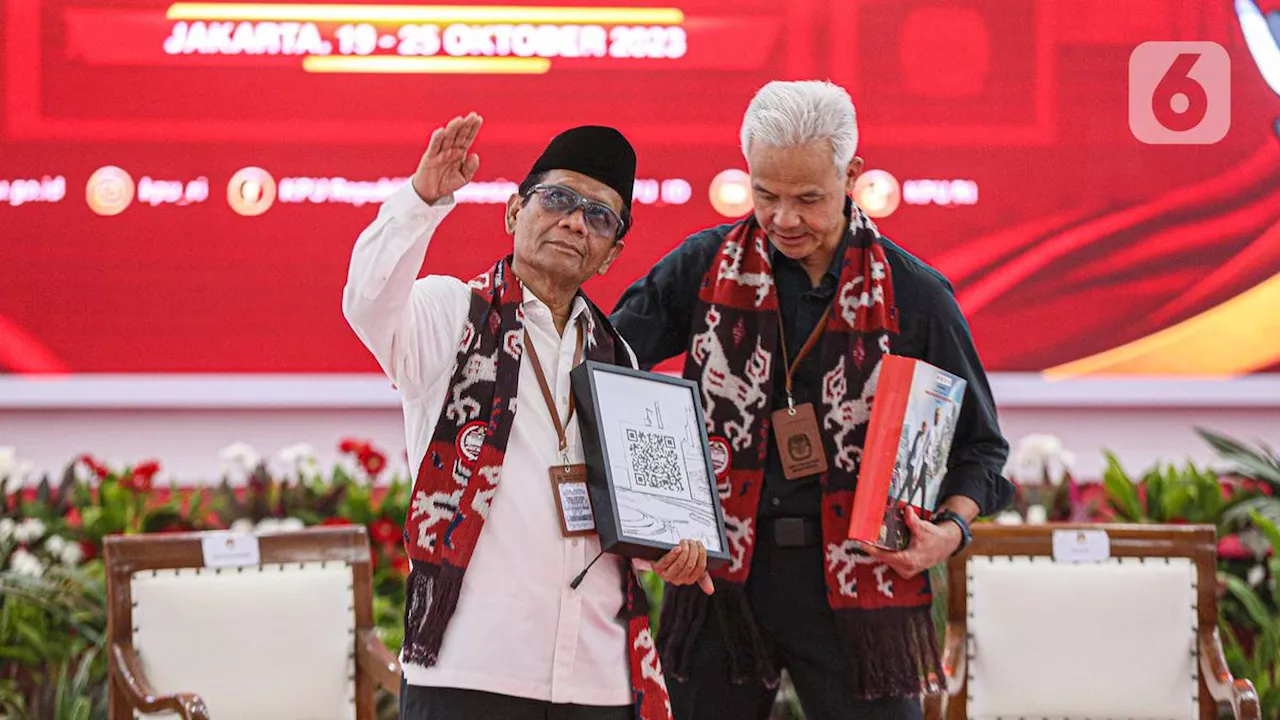 Ganjar Beri Rapor Merah Penegakan Hukum di Indonesia, Ini Penjelasan Mahfud Md