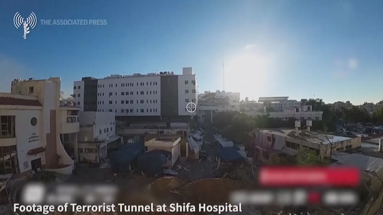 Israeli Military Claims Discovery of Tunnel Under Gaza's Shifa Hospital