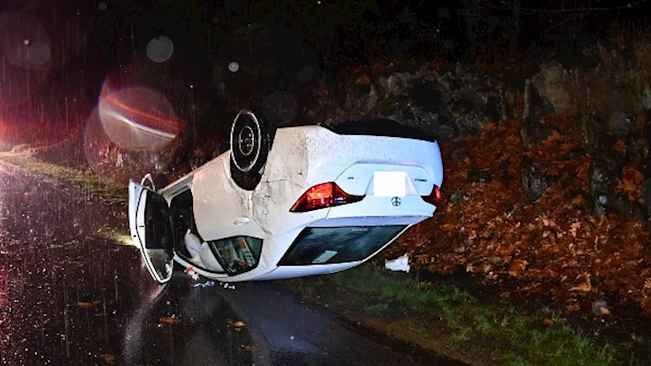 Alleged Drunk Driver Walks Away from Serious Rollover Crash