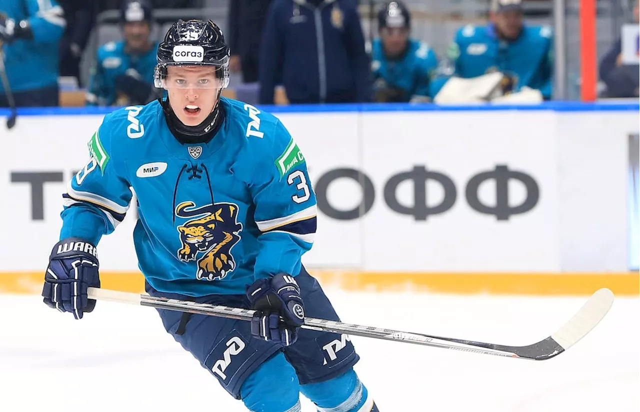 Young Russian Forward Michkov Making Waves in KHL