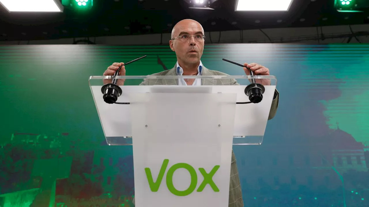 Vox pide a los jueces españoles que se declaren en rebeldía contra la ley de amnistía