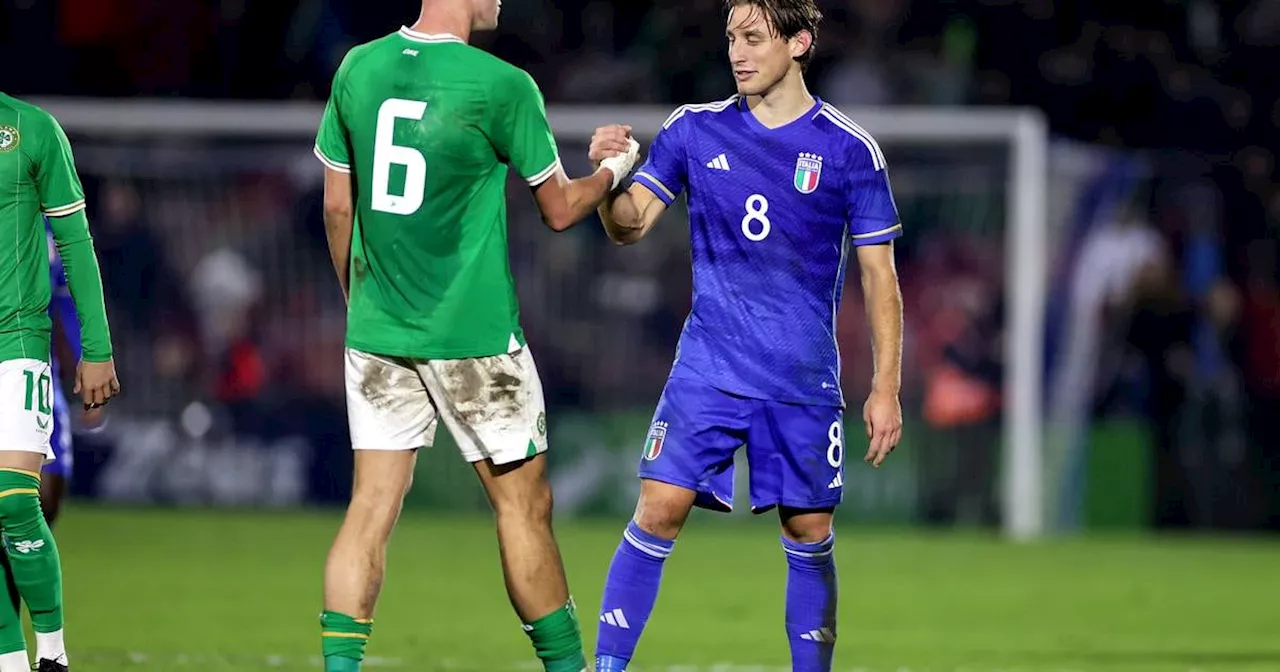 Late equaliser denies Republic of Ireland under-21s victory against Italy