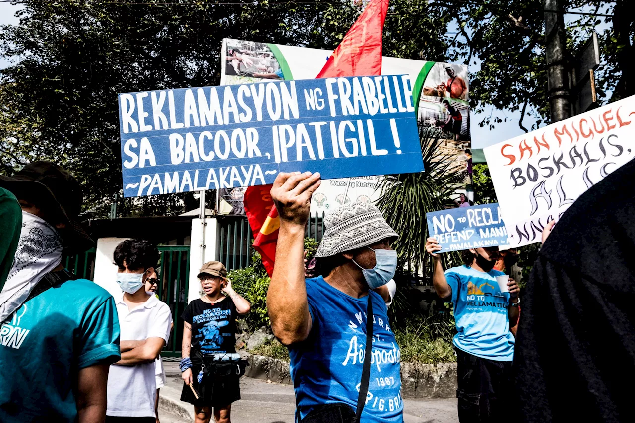 Fisherfolk Group Calls for Withdrawal of Reclamation Project in Bacoor, Cavite