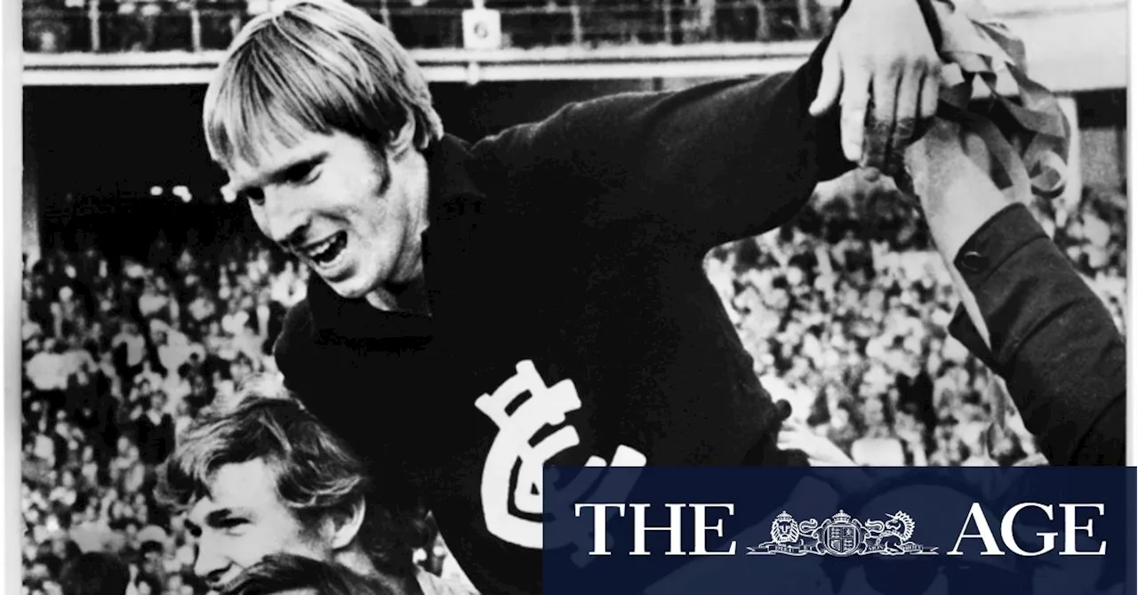 Former Carlton footballer Ted Hopkins dies aged 74