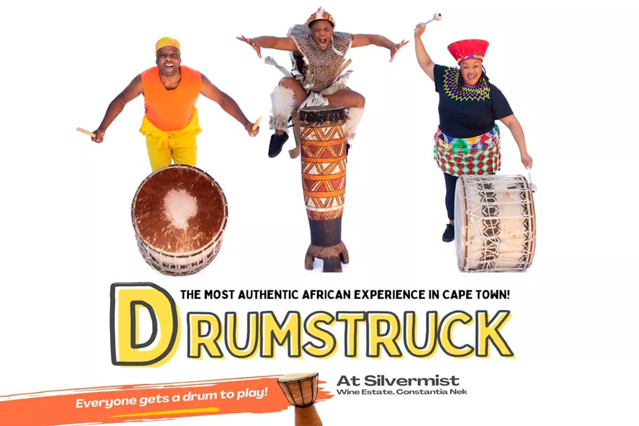 Win Tickets to Drumstruck at Silvermist Wine Estate in Cape Town