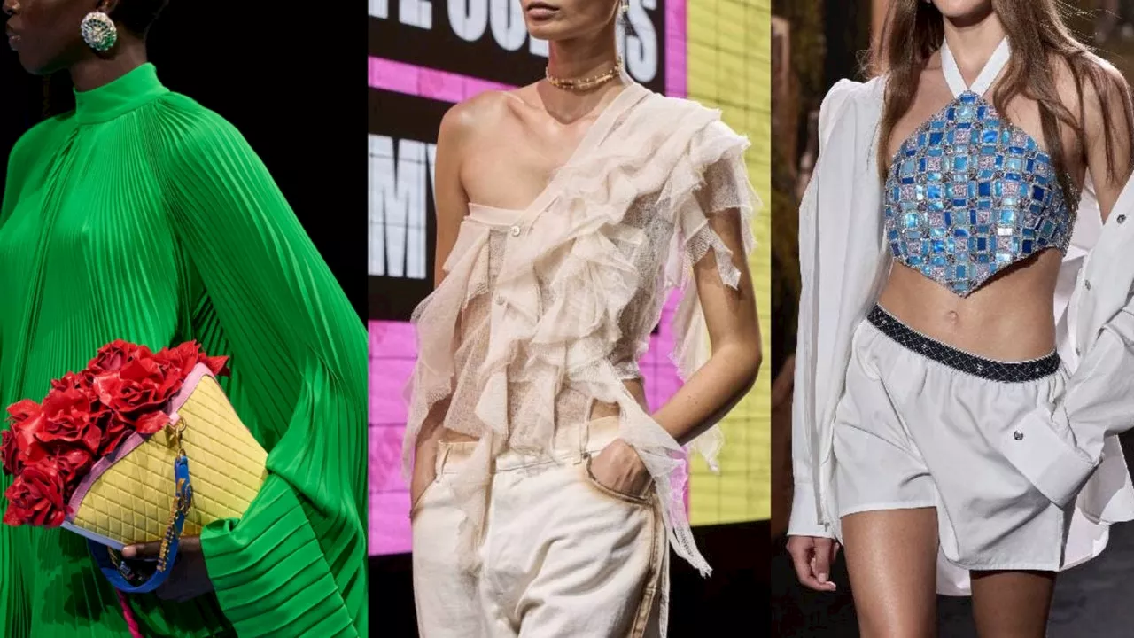 Las blusas que dominaron las pasarelas de moda de Primavera-Verano 2024