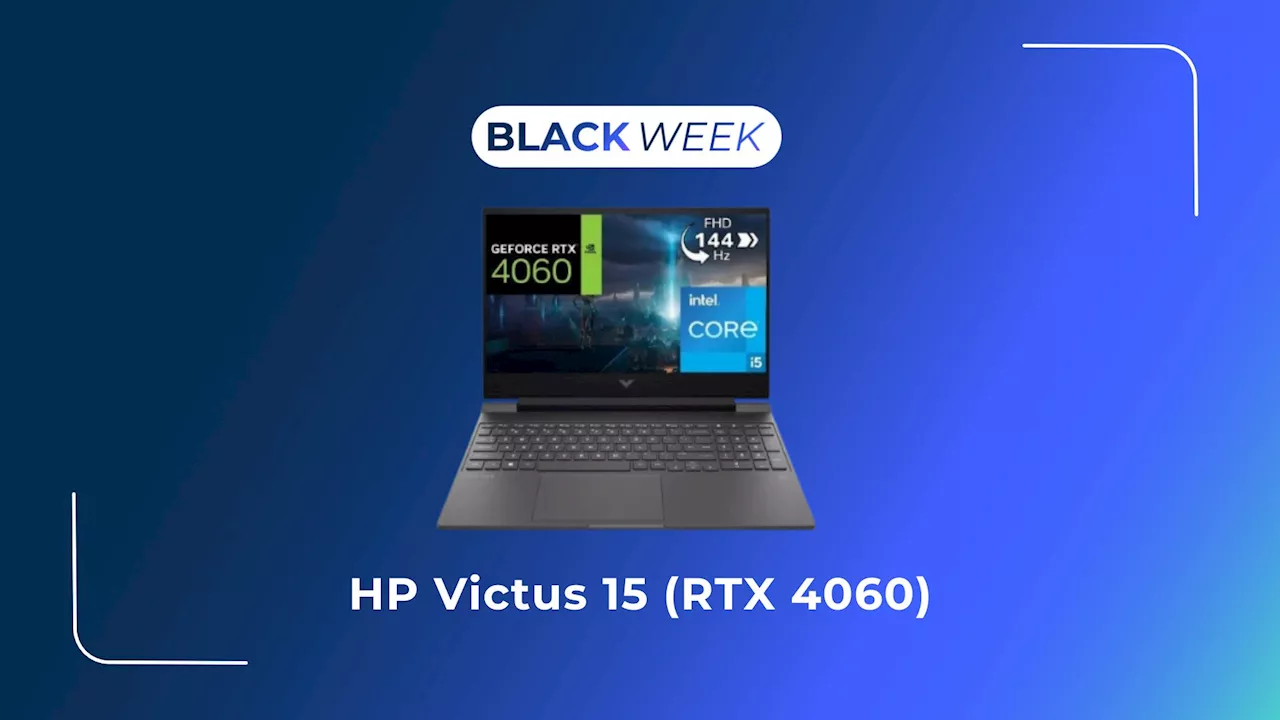 Promotion sur le laptop gamer HP Victus 15 avec une RTX 4060 chez Cdiscount