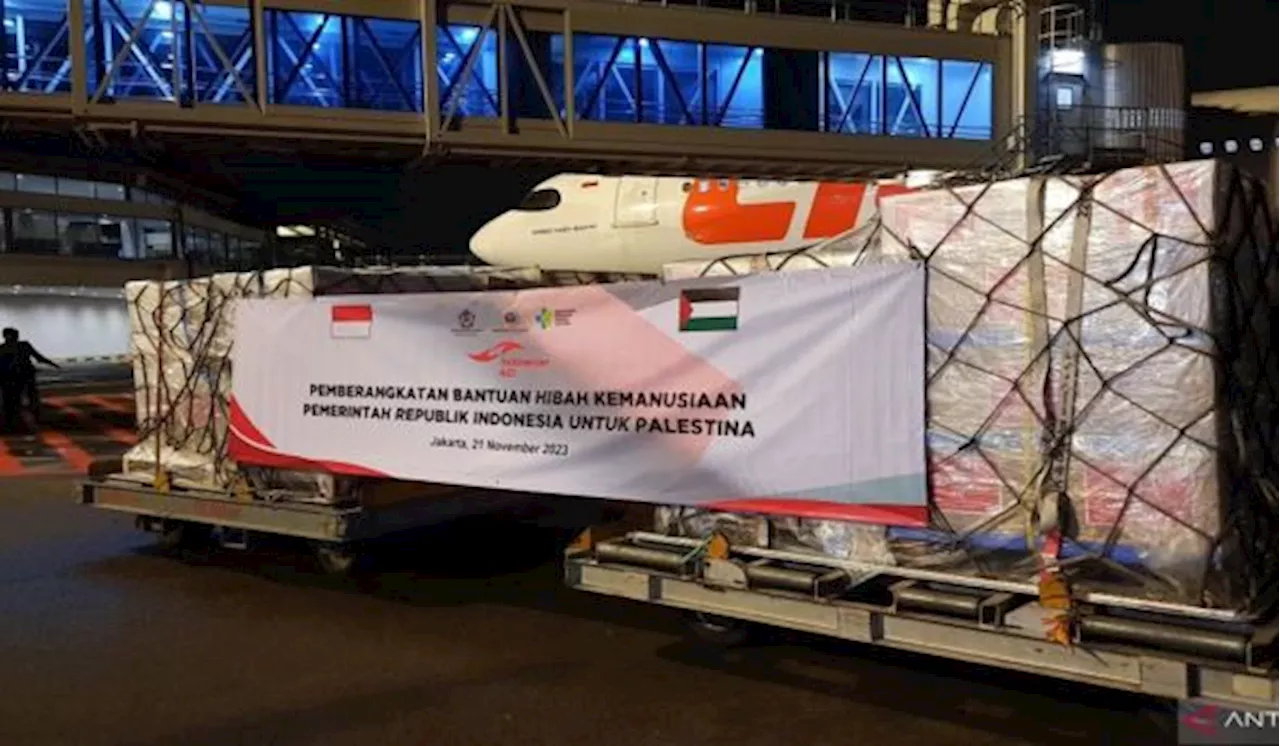 Bantuan Obat dan Alat Medis dari Indonesia Diterima Warga Palestina