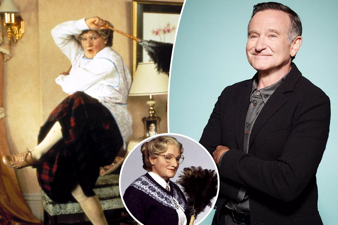 Robin Williams' Improvisation on 'Mrs. Doubtfire' Set Resulted in 2 Million Feet of Film