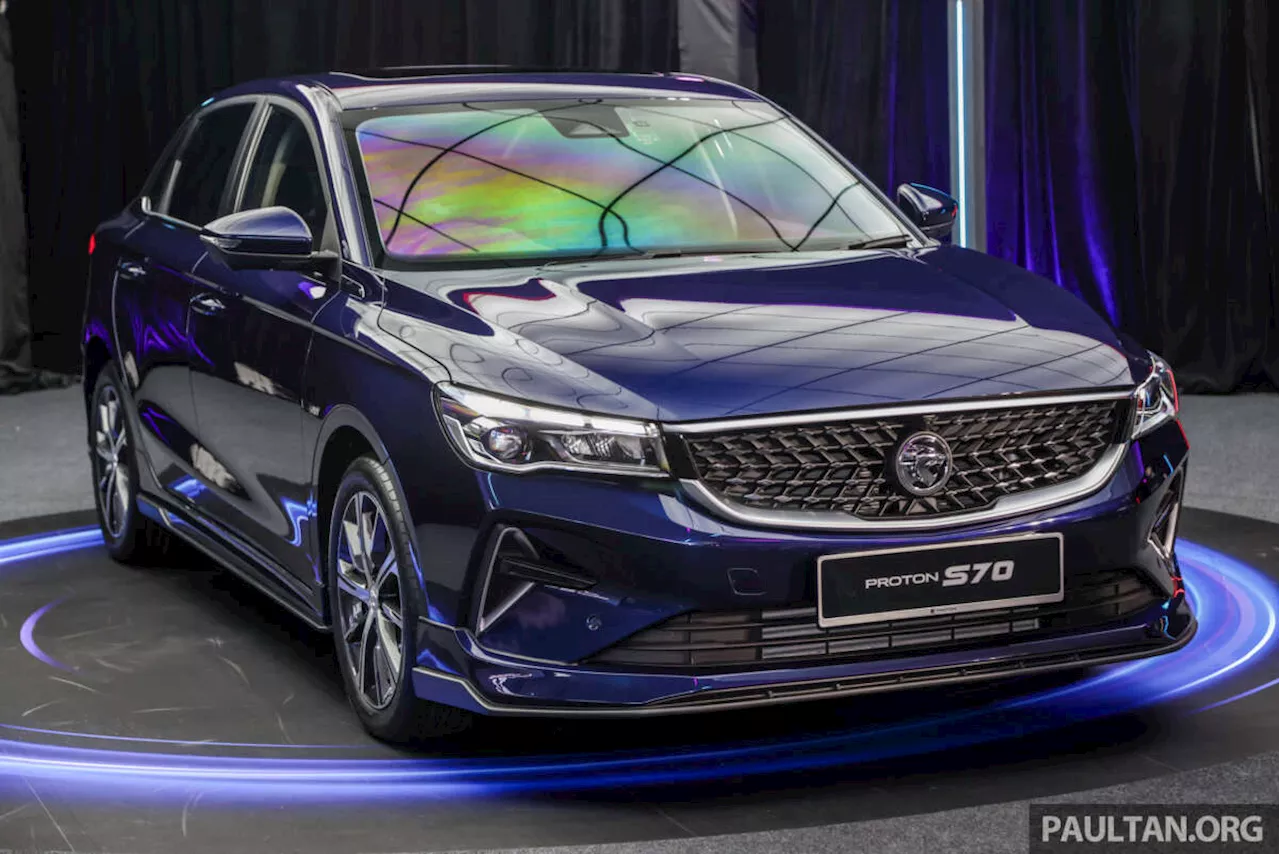 Proton Introduces New Sedan Model Proton S70