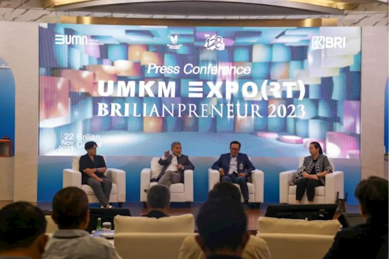 Dorong Pelaku Usaha Go Global, BRI Suguhkan UMKM EXPORT BRILIANPRENEUR 2023