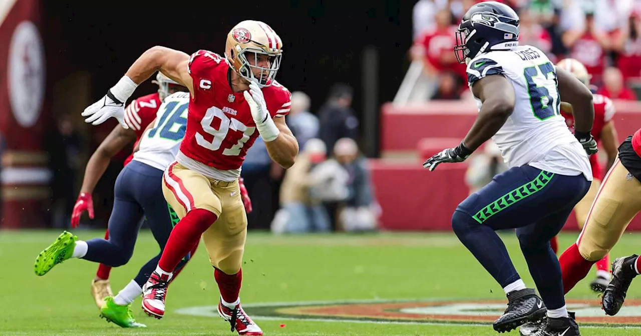 49ers-Seahawks rivalry to be reignited on Thanksgiving