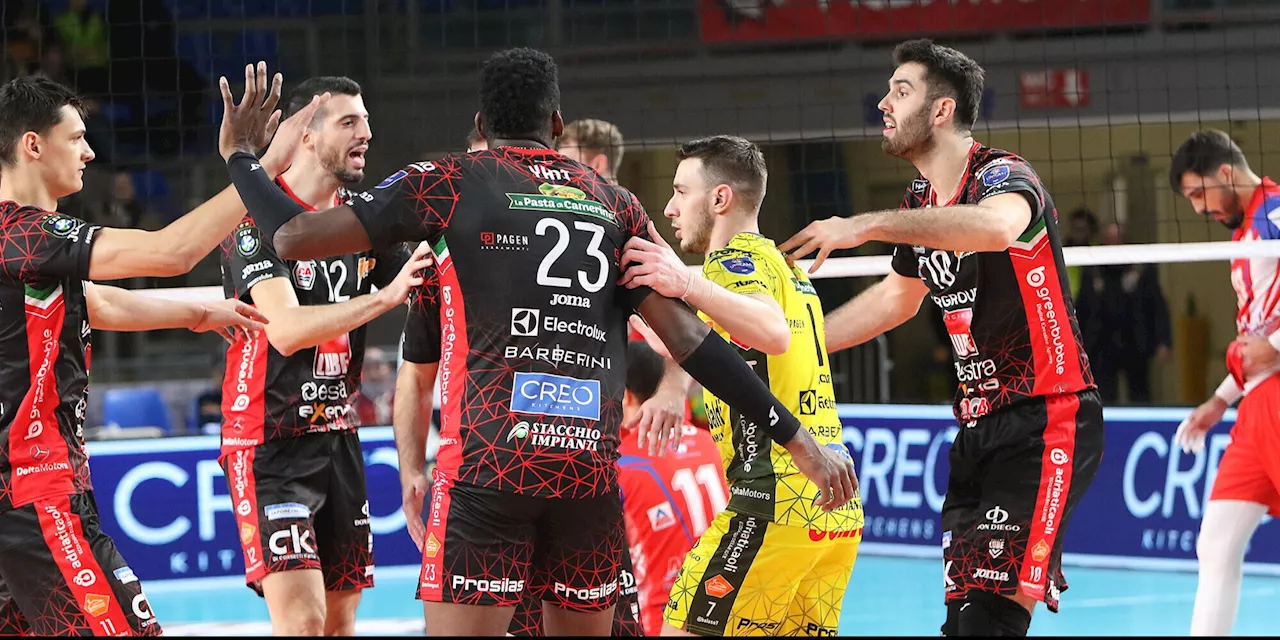 Champions League: Civitanova parte forte contro l'Arcada