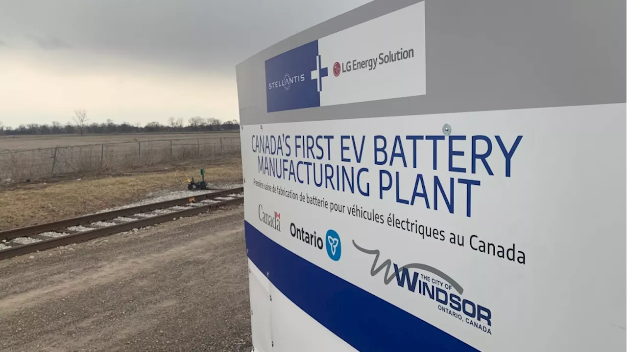 Foreign Technicians to Help Set Up Electric Vehicle Battery Plant in Windsor