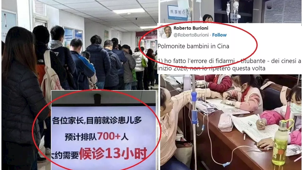 Ospedali sovraffollati in Cina a causa dell'influenza