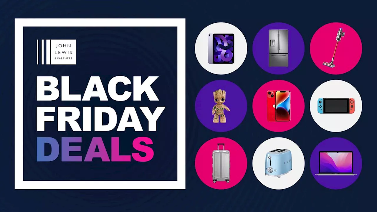 John Lewis Black Friday Sale: Top Deals on Technology, Home Appliances, Clothing, and More