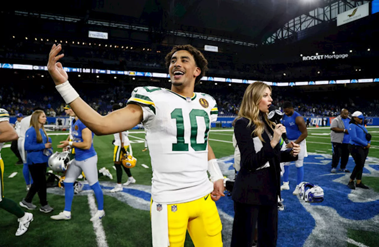 Jordan Love leads Packers to surprise win over Lions