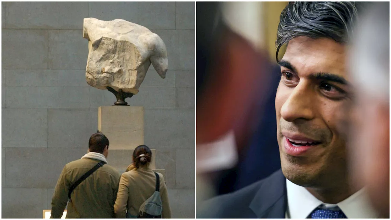 British-Greek diplomatic row over Elgin Marbles