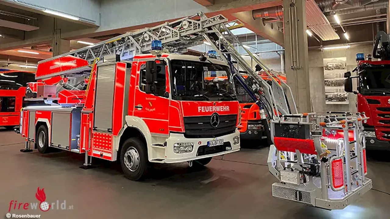 Die eintausendste L32A-XS an die Feuerwehr Karlsruhe geliefert