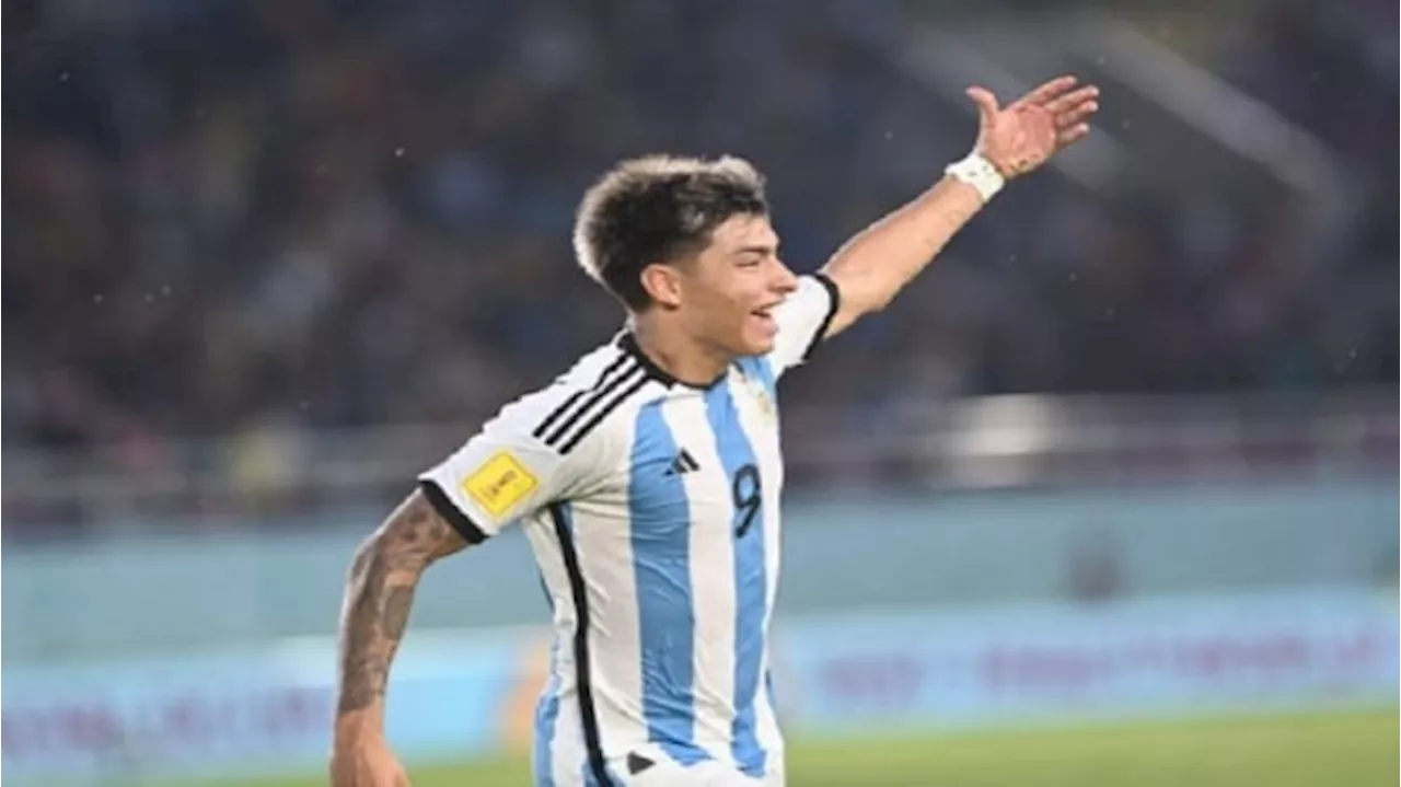 Pemain Timnas Argentina Pimpin Daftar Top Skor Piala Dunia U-17