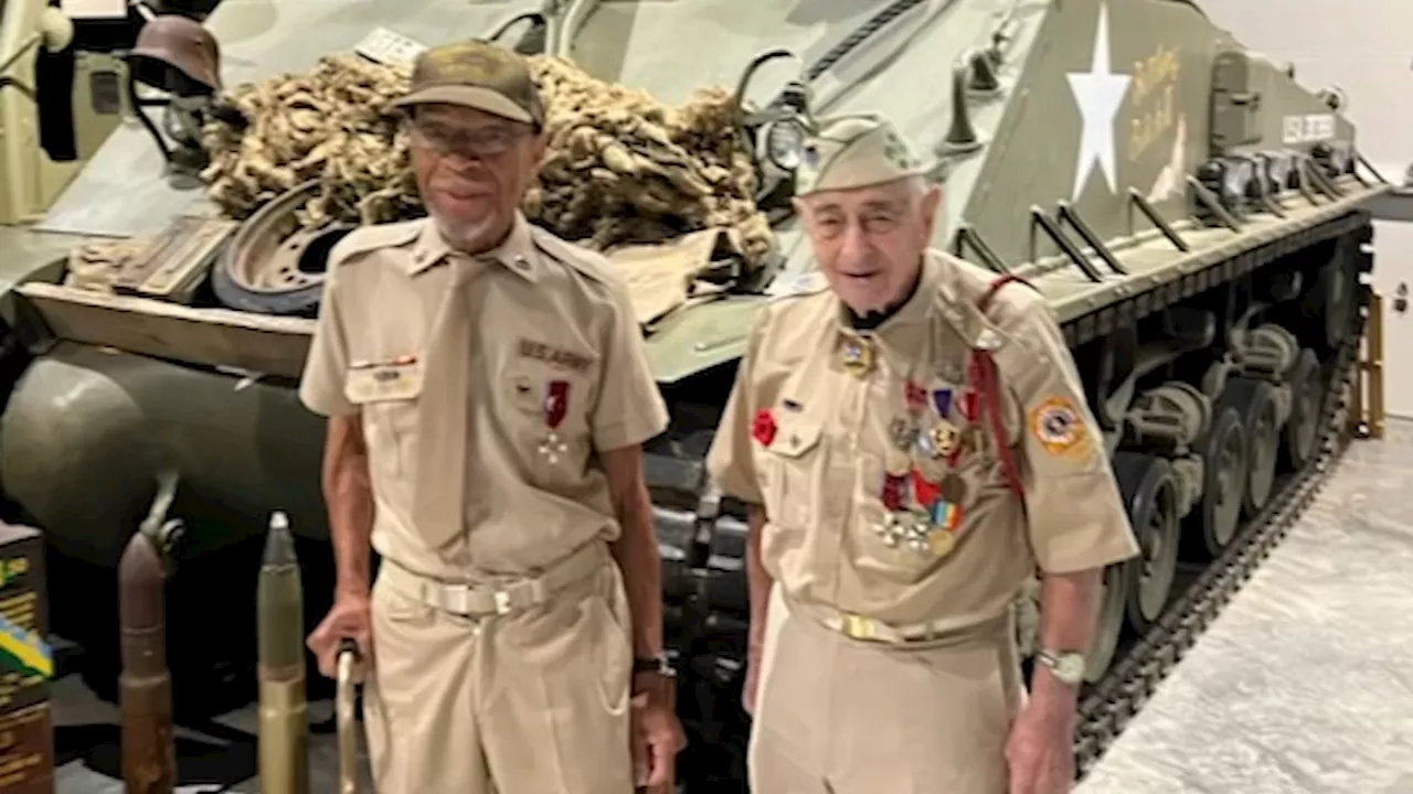 Two WWII Veterans honored as Grand Marshals for Philadelphia Veterans Parade